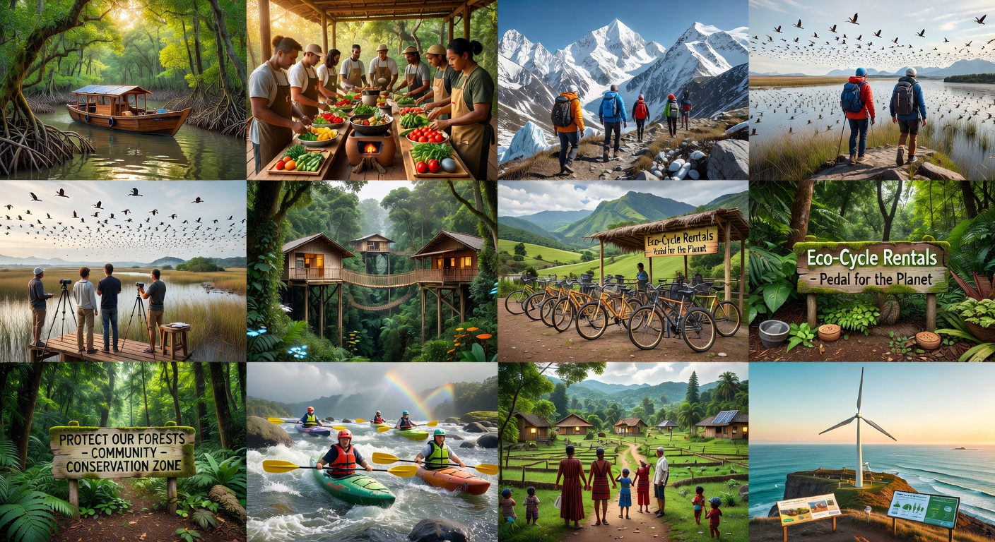 Lush tropical rainforest and wildlife of Costa Rica