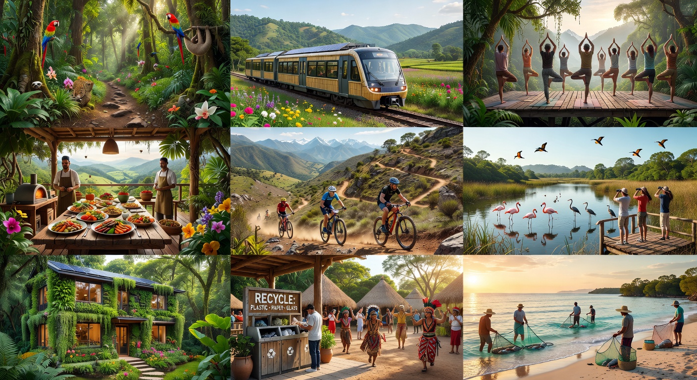 New Zealand's sweeping green hills and fiordland