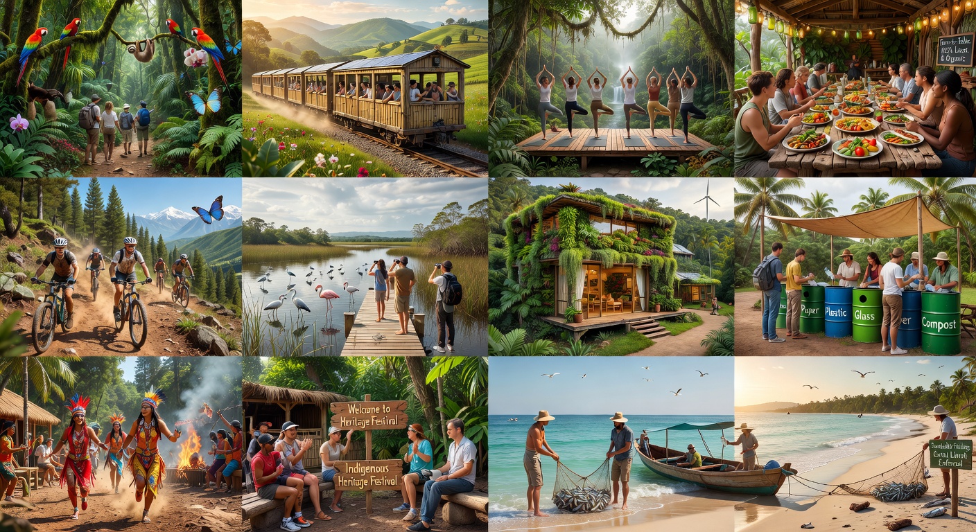 Sustainable travel landscape