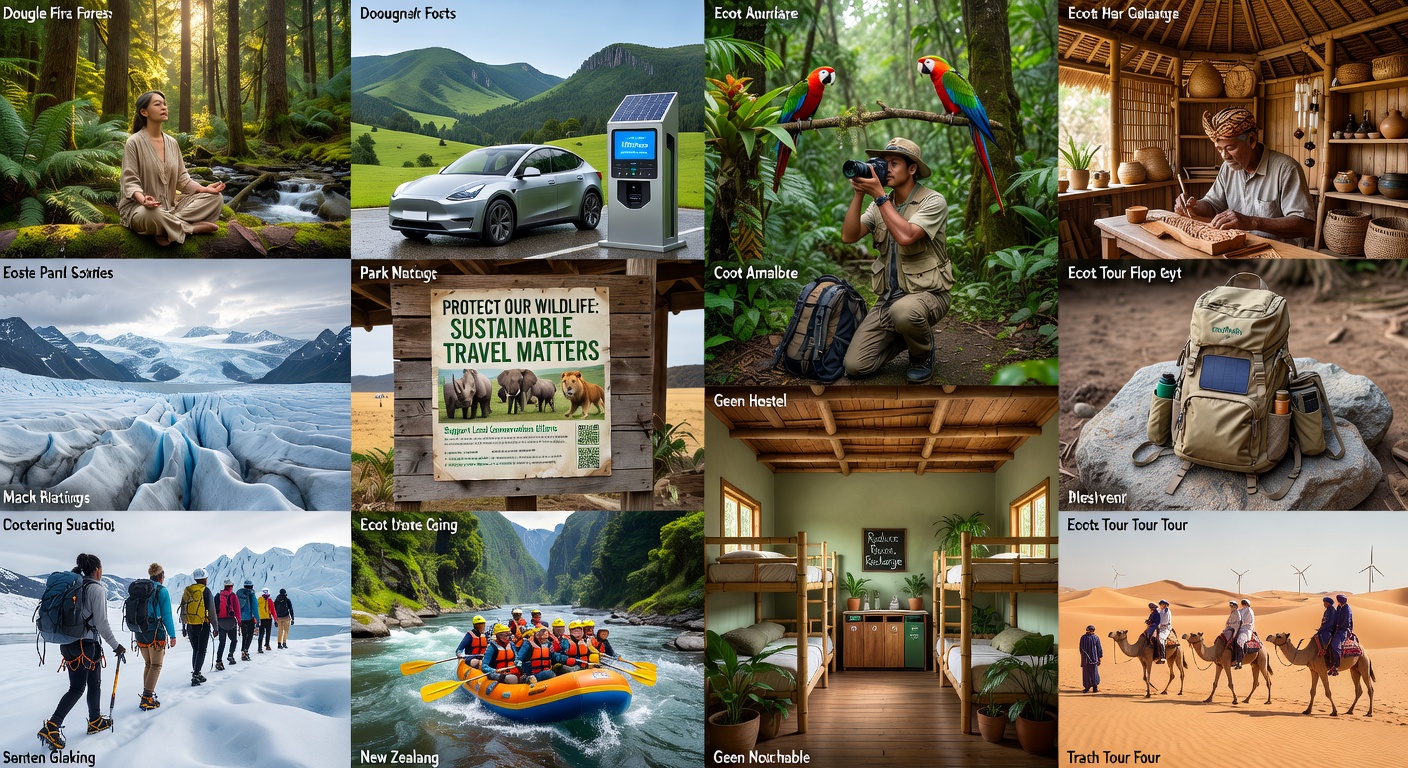 EcoTravel team in nature