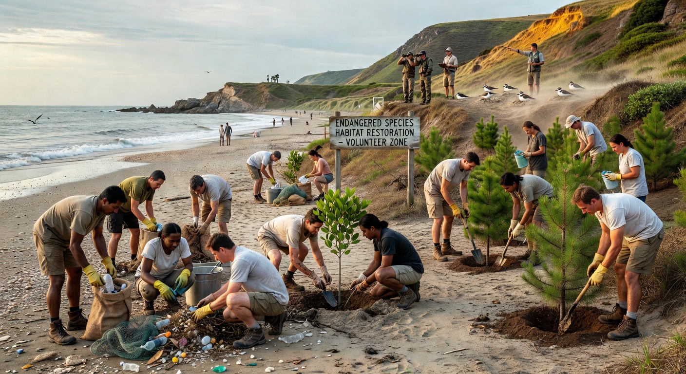 Wildlife conservation in the field