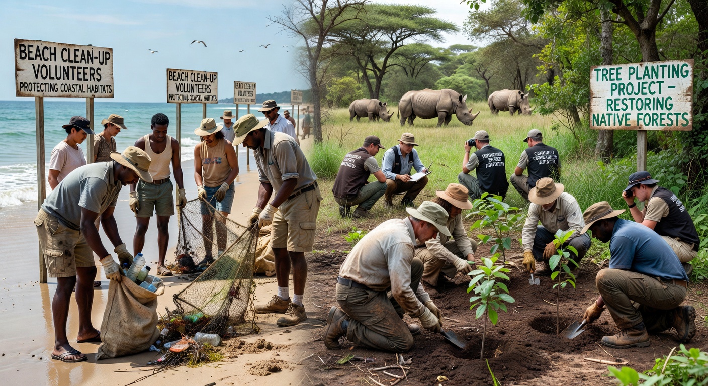 Community conservation and eco-tourism partnership