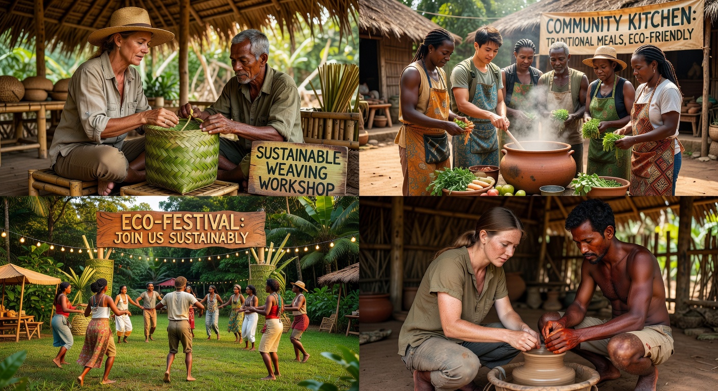 Cultural exchange and local community tourism