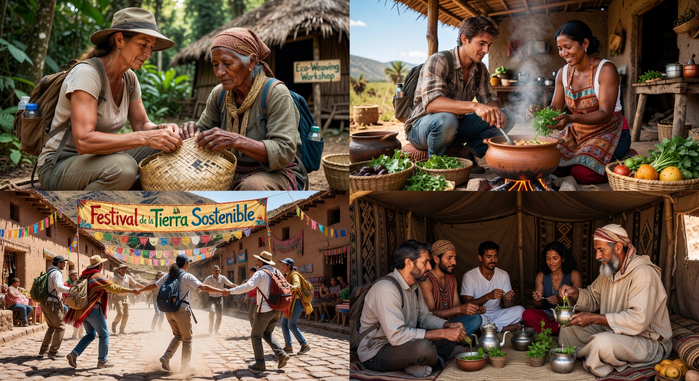 Cultural exchange and local people