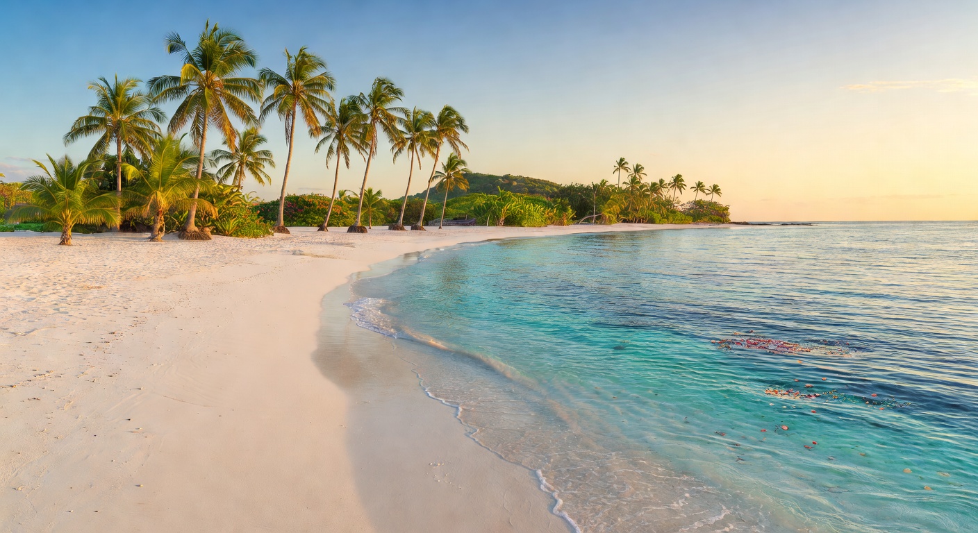 Remote Tropical Island